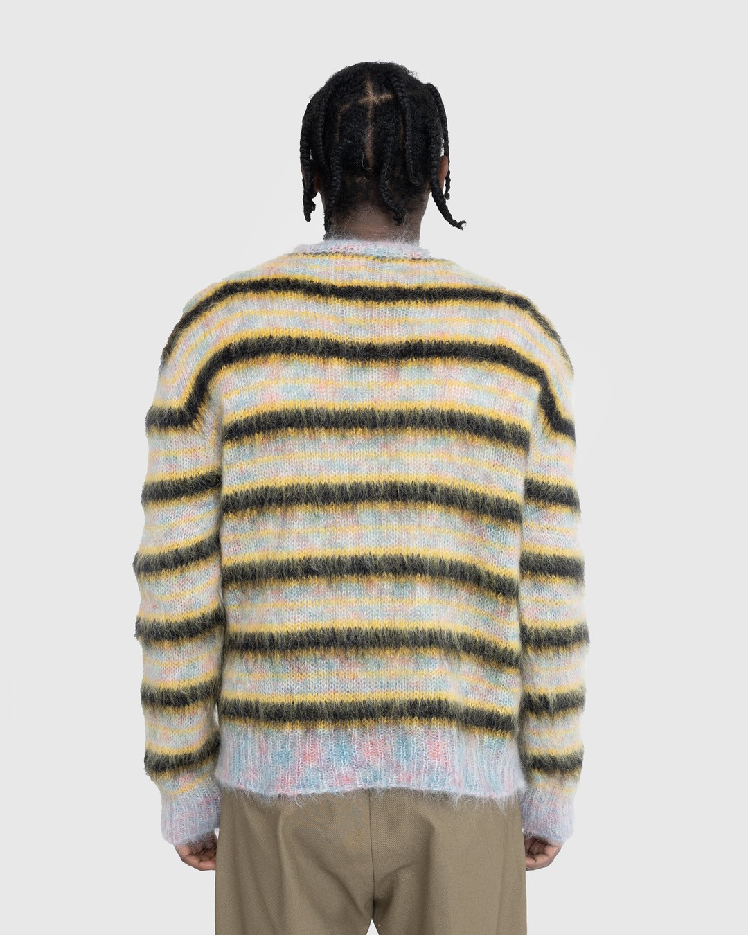 Marni – Striped Mohair Sweater Multi | Highsnobiety Shop